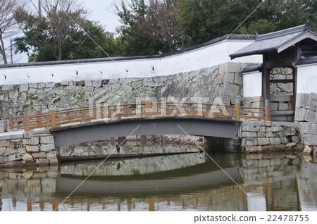 "A major bridge" in Ako castle (Ako-shi, Kamiya, Hyogo prefecture) "A major bridge" in Ako castle (Ako-shi, Kamiya, Hyogo prefecture) 22478755