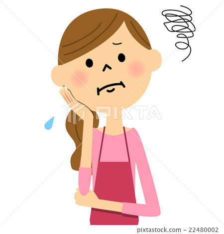 A woman in trouble apron 22480002