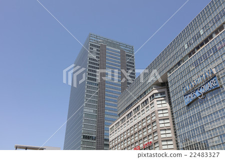 roof tops at the Crowded Shinjuku District. 22483327