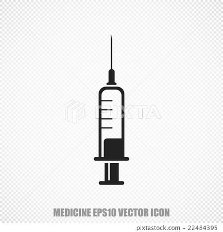 Health vector Syringe icon. Modern flat design.-插圖素材 [22484395] - PIXTA圖庫