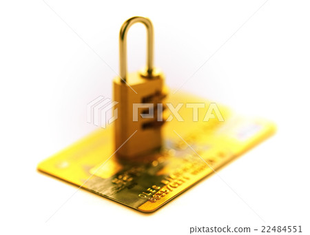 Credit cards and key 22484551