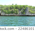 懸崖視圖從海上 22486101