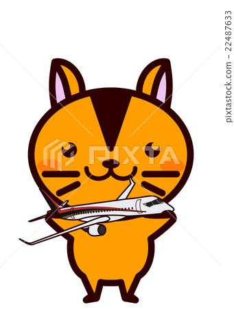 Animal series with airplane 22487633