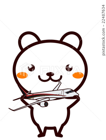 Animal series with airplane 22487634