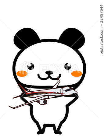 與飛機的動物系列 22487644