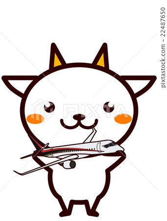 Animal series with airplane 22487650