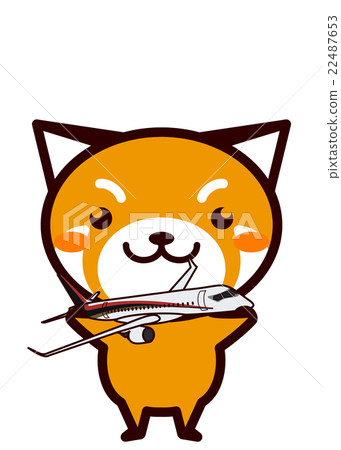 Animal series with airplane 22487653