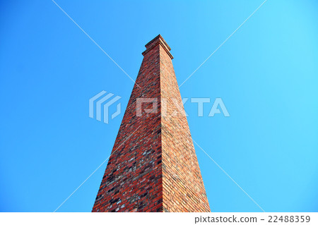 A nostalgic brick chimney A nostalgic brick chimney 22488359