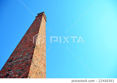 A nostalgic brick chimney A nostalgic brick chimney 22488361