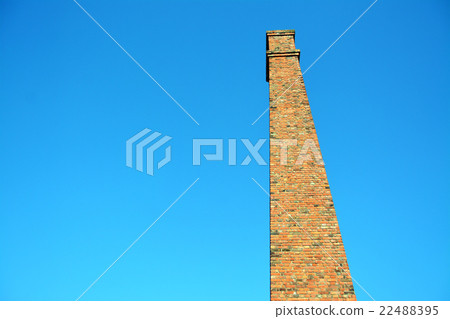 A nostalgic brick chimney A nostalgic brick chimney 22488395