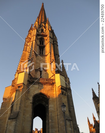 Saint-Andre Cathedral at dusk 22489700