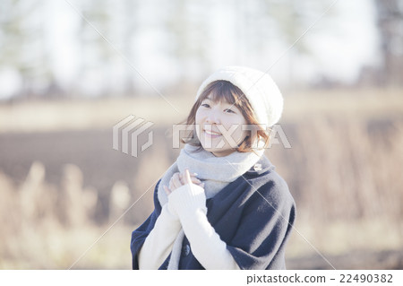 冬季女性 冬季女性 22490382