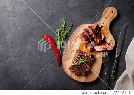 Grilled striploin steak Grilled striploin steak 22492168