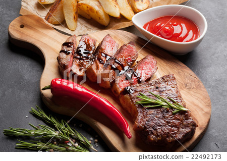 Grilled striploin steak Grilled striploin steak 22492173