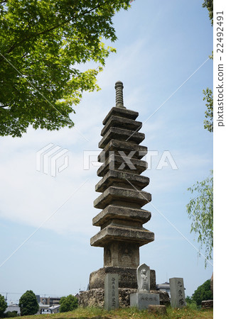 Nara Sarusawa Ike stone lantern Nara Sarusawa Ike stone lantern 22492491