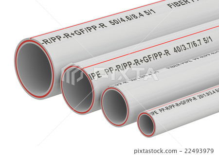 Composite Pipes, 3D rendering 22493979