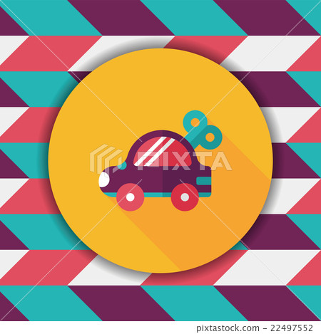 toy car flat icon with long shadow,eps10 toy car flat icon with long shadow,eps10 22497552