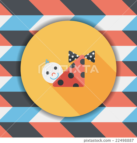 baby flat icon with long shadow,eps10 baby flat icon with long shadow,eps10 22498887