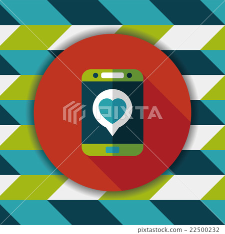 phone flat icon with long shadow,eps10 phone flat icon with long shadow,eps10 22500232