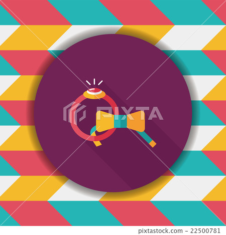 groom tie and ring flat icon with long shadow,eps10 groom tie and ring flat icon with long shadow,eps10 22500781