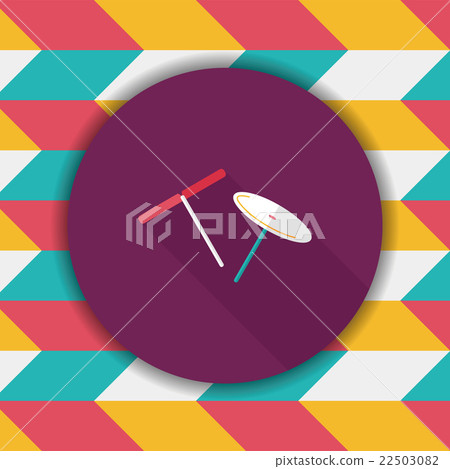blades propeller toy flat icon with long shadow blades propeller toy flat icon with long shadow 22503082