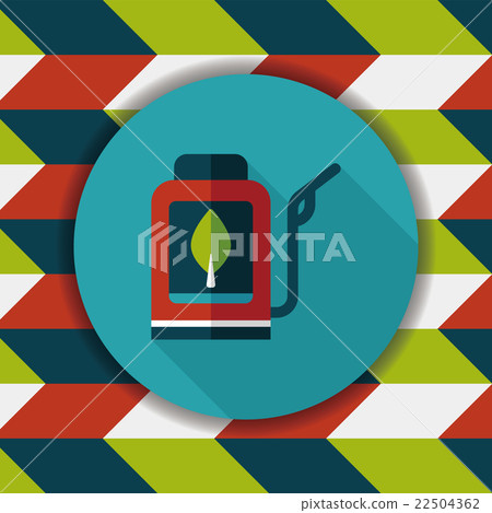 Environmental protection concept flat icon with long shadow,eps1 Environmental protection concept flat icon with long shadow,eps1 22504362