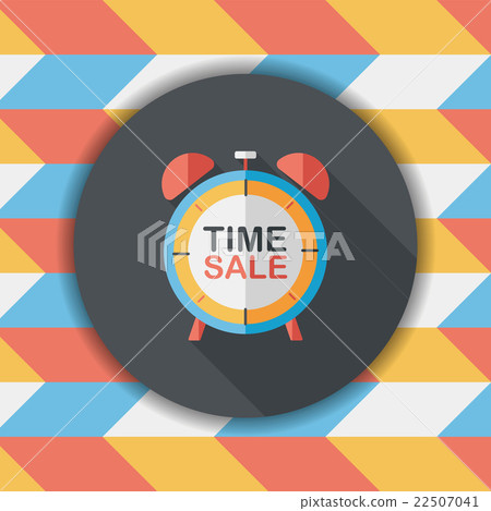 shopping limit sale flat icon with long shadow,eps10 22507041