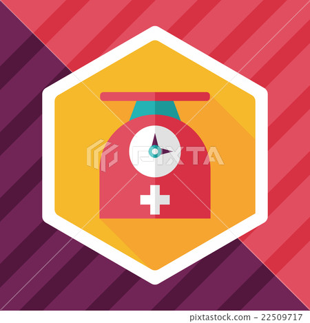 weight scales flat icon with long shadow,eps10 weight scales flat icon with long shadow,eps10 22509717