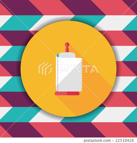 kitchenware paper flat icon with long shadow,eps10 22510428