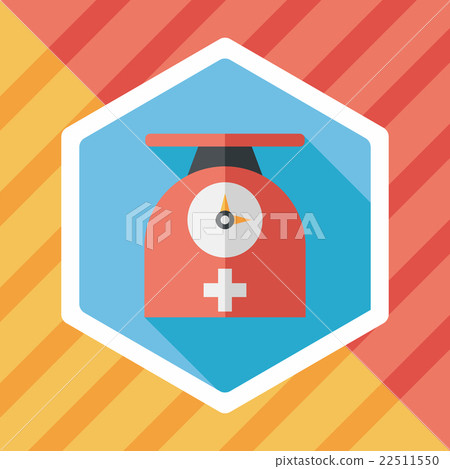 weight scales flat icon with long shadow,eps10 weight scales flat icon with long shadow,eps10 22511550