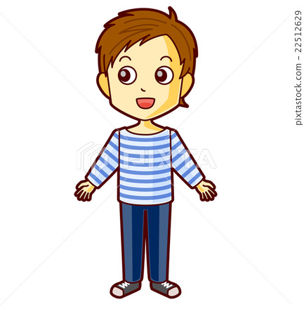 男性角色微笑 22512629