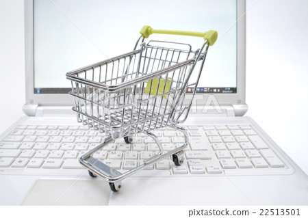 Computer and shopping cart 22513501