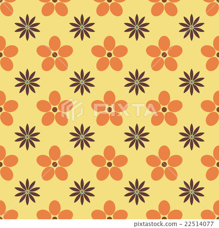 Floral seamless background, vector illustration. Floral seamless background, vector illustration. 22514077