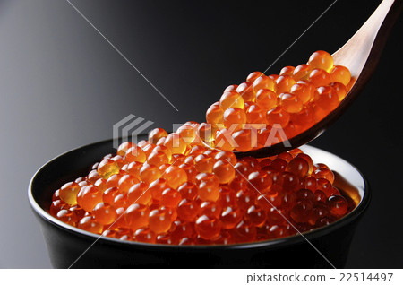 How much no Ikura bowl of roefish eggs chopsticks 22514497