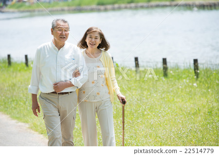 Senior couple caregiver image 22514779