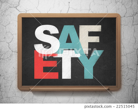 Privacy concept: Safety on School board background Privacy concept: Safety on School board background 22515045