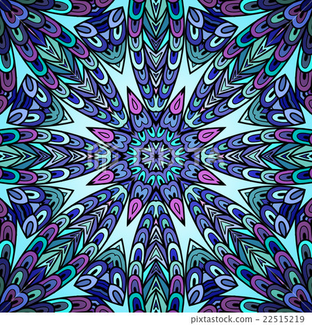 Seamless pattern with colorful circle ornament. Seamless pattern with colorful circle ornament. 22515219