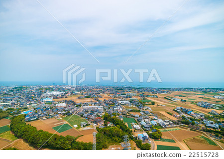 Ch子市風景的鳥瞰圖 22515728