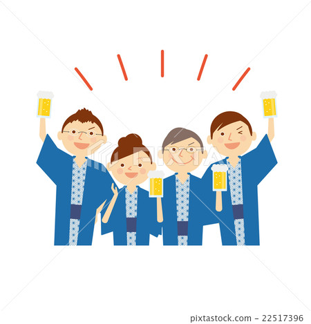 啤酒歡呼宴會例證 22517396