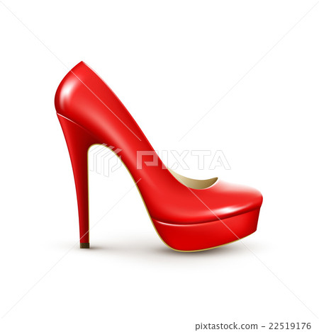Women fashion shoes. Vector detailed realistic 22519176