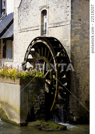 water mill, Bayeux, Normandy, France 22519207