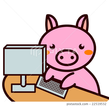 Animals series using PC - Stock Illustration [22519532] - PIXTA