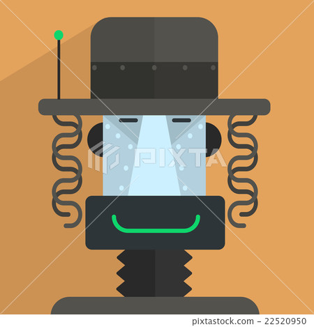 Jewish Robot Character 22520950