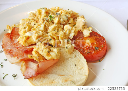 Bacon and Eggs Toast Breakfast Bacon and Eggs Toast Breakfast 22522733
