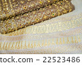 Thai silk fabric beautiful textured background 22523486