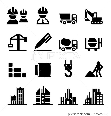 Construction icon set 22525380