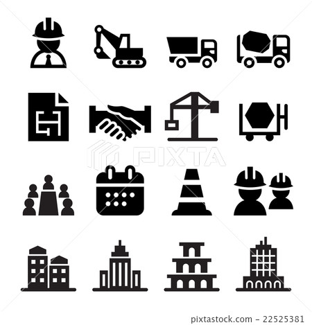 Construction icon set 22525381