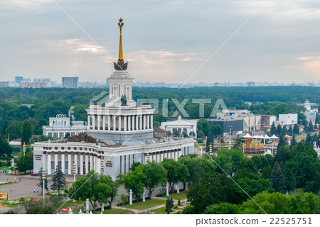 Central Pavilion on VDNH. Moscow. Russia Central Pavilion on VDNH. Moscow. Russia 22525751