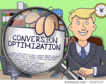 Conversion Optimization through Lens. Doodle Style Conversion Optimization through Lens. Doodle Style 22527117