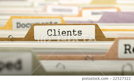 Clients - Folder Name in Directory. - Stock Illustration [22527322] - PIXTA